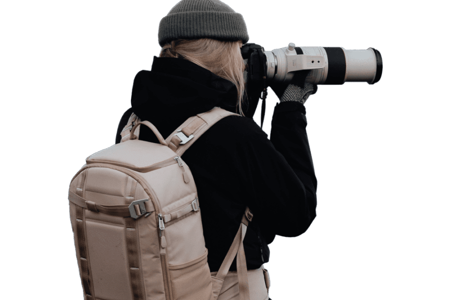 Person with camera