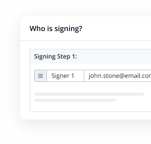 Send a contract with the airSlate SignNow eSignature workflow