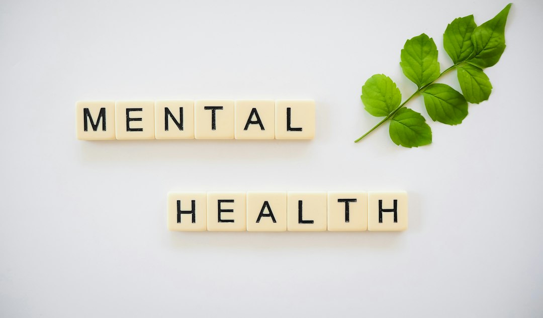 Notebook, tea, sunrise — mental health improvement plan concept